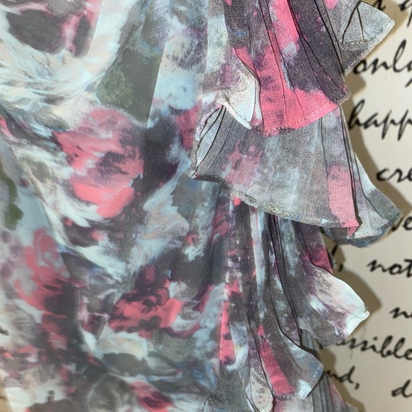 HUTCH OFF-THE-SHOULDER RUFFLED COLUMN DRESS - Picture 10 of 12